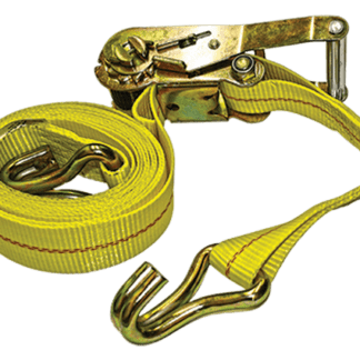 RATCHET STRAP W/ WIRE HOOKS